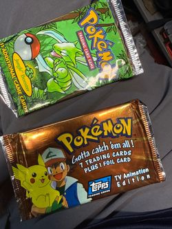 Pokémon unopened sealed packs
