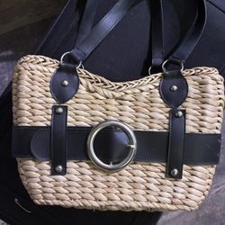 Bijoux Termed Straw Bag