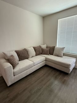 Section sofa beige on sale for:
