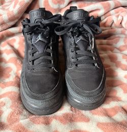 Nike Jordan Spizike Low Black Cat 7Y
