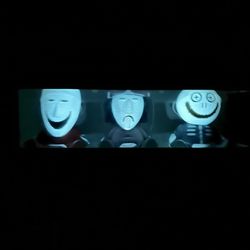 Disney Tim Burton’s The Nightmare Before Christmas Handmade By Robots 3pk Vinyl