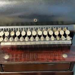 National cash register 1920's Antique 