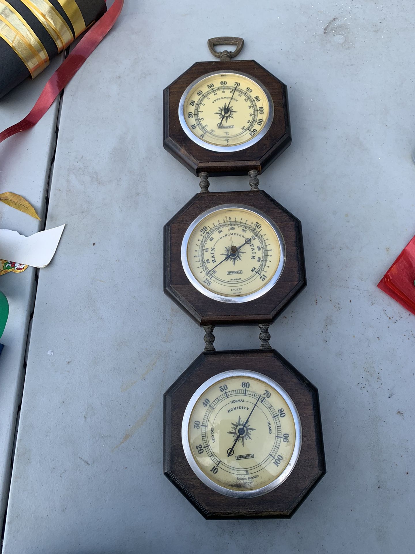 Springfield Instruments Weather Station 3 Measurements