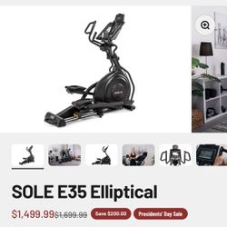 Sole E35 Elliptical 