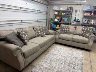 Two piece sofa set