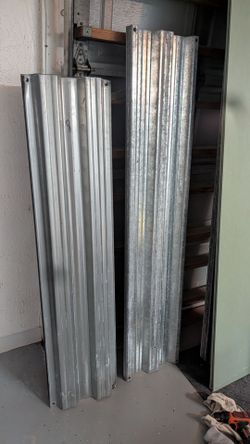 Steel hurricane shutters