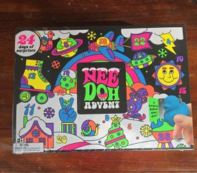NeeDoh Advent Calendar Schylling 24 Days Holiday Countdown Brand New Sealed 2026
