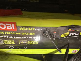 Ryobi 1600psi Pressure Washer new in Box.. only 40 tomorrow... Check my TOOLS!🛠🛠🛠🛠💸💸💸