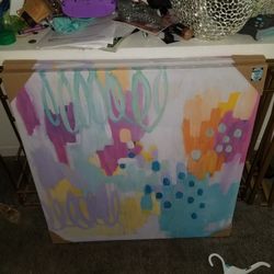 2 Pieces Of Abstract Art