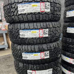 New Set Of Falken Wildpeak AT4W Tires In Stock!! Perfect For Stock Height Tacomas!!