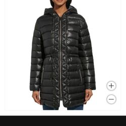 Kenneth Cole Ladies Quilted Anorak Jacket 
