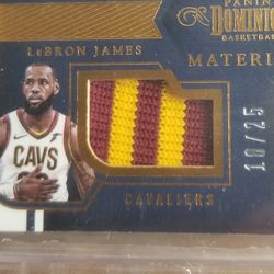 Lebron James quad Jersey patch /25 Gem Mint Graded BGS 9.5 (1/1 Grade) quad Jersey patch 2017. Like Kobe and trout investment gold