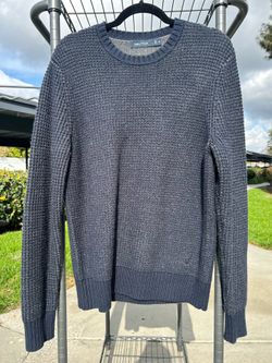 Nautica waffle knit sweater size medium