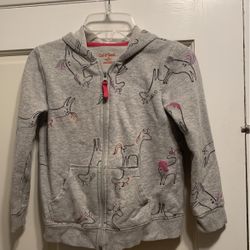 Kids clothing- Excellent- Size6x sweatshirt- easy front porch pick up available. Just fresh washed- $5 each clothes items- for kids fundraiser in