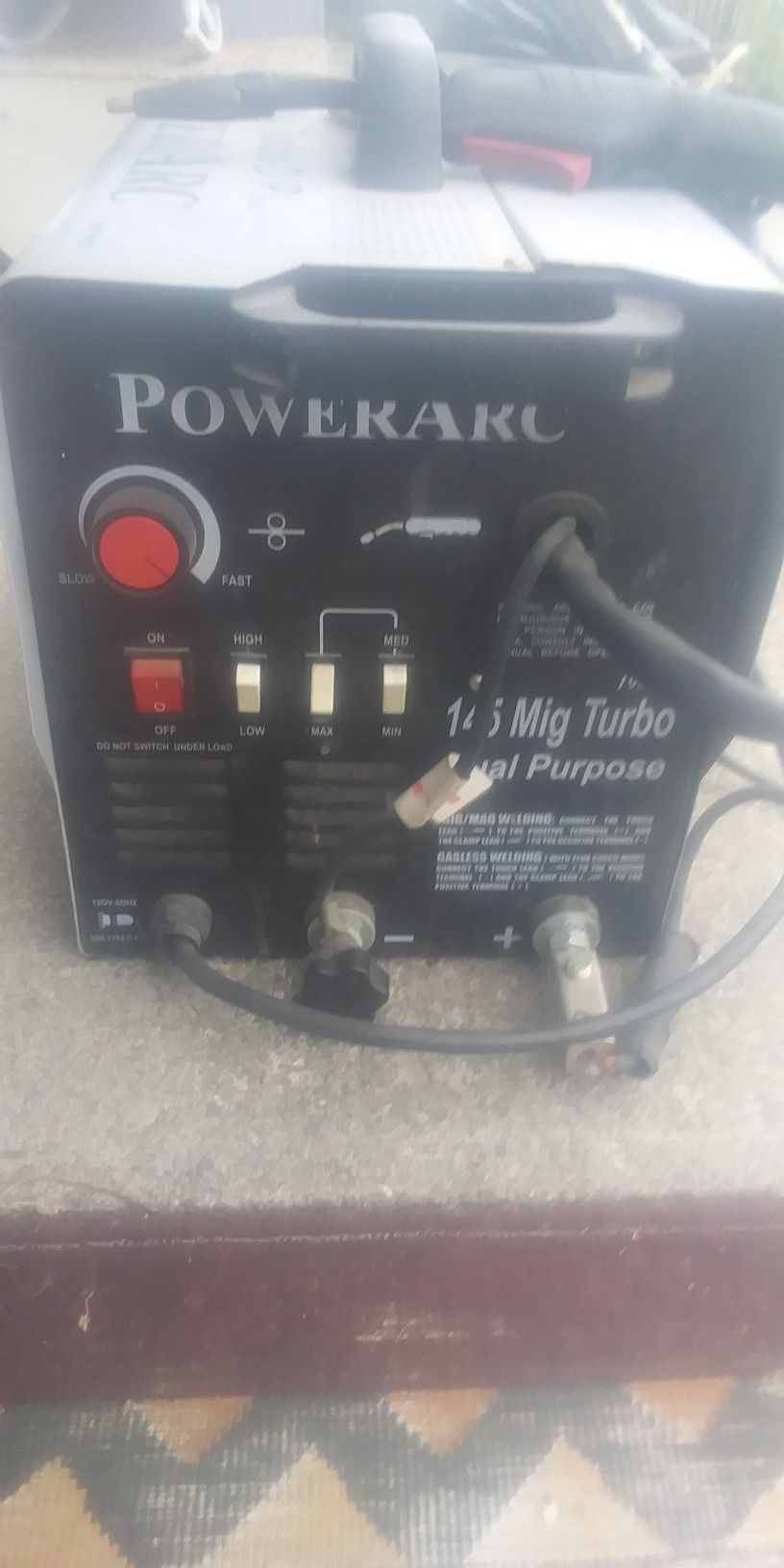 Wire feed mig welder