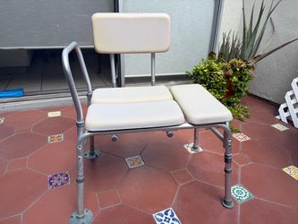 Shower bench and chair