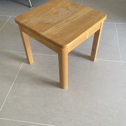 Wood End Table 