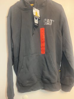 Cat Cord System Embroided Logo Hoodie Medium