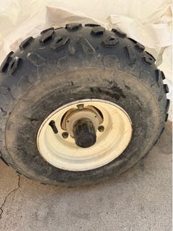 Set of 4 lt80 wheels and tires