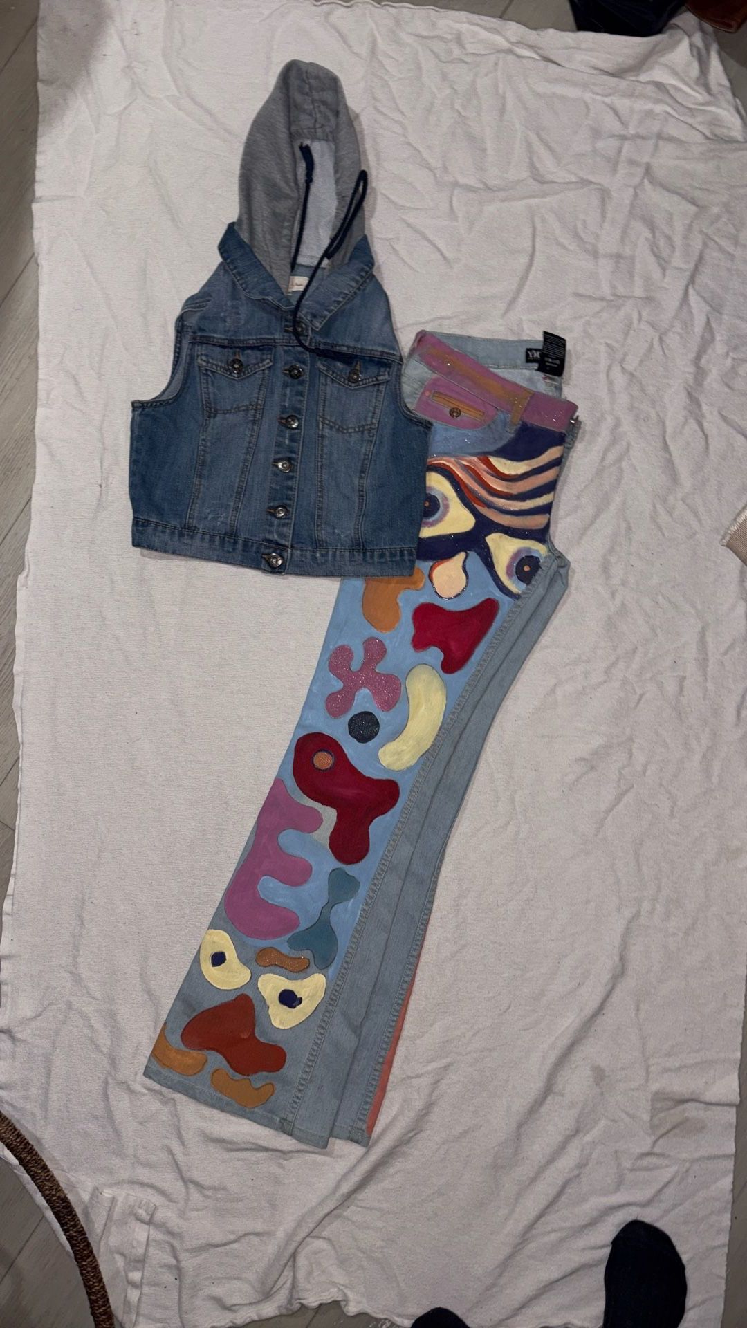 Hoodie Jean Jacket And Cool Jeans