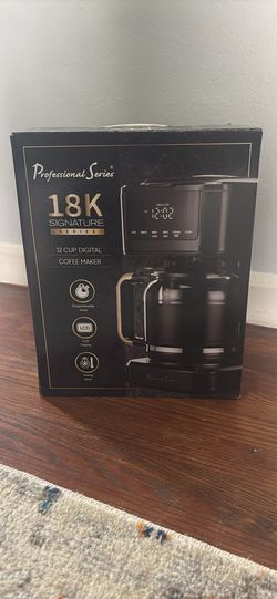 Professional Series 12 cup digital coffee maker