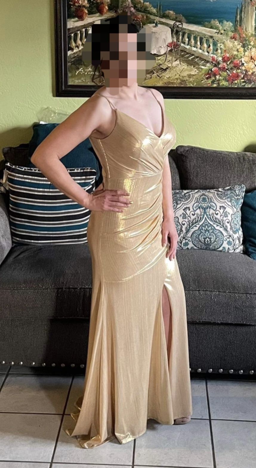 Gold Dress