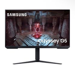 Samsung - Odyssey G51C 32" QHD FreeSync Premium Gaming Monitor with HDR10 (DisplayPort, HDMI)