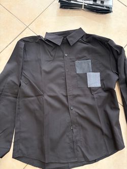 Men’s burnout, dress shirt, long sleeve