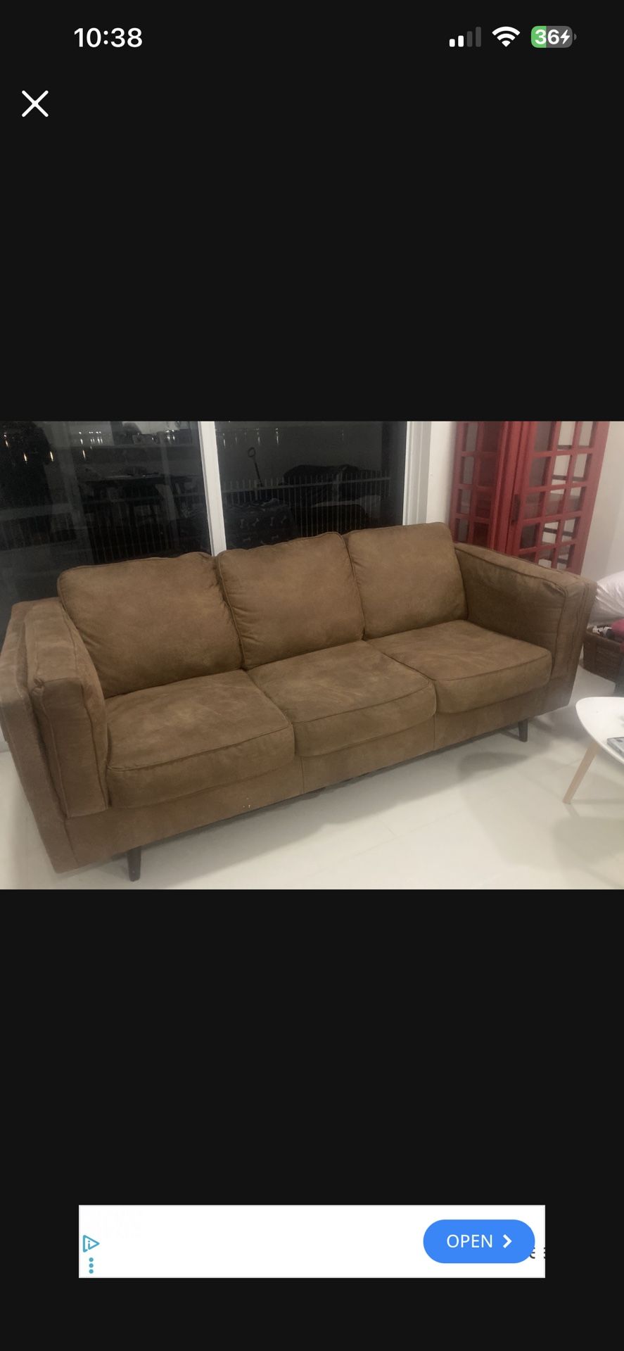 Brown Couch *GREAT CONDITION
