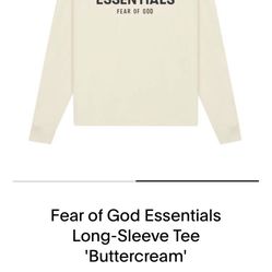 Brand New Fear Of God Ss21 Long Sleeve And Supreme Tee