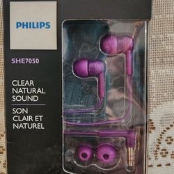 Philips Wired Earbuds Headset
