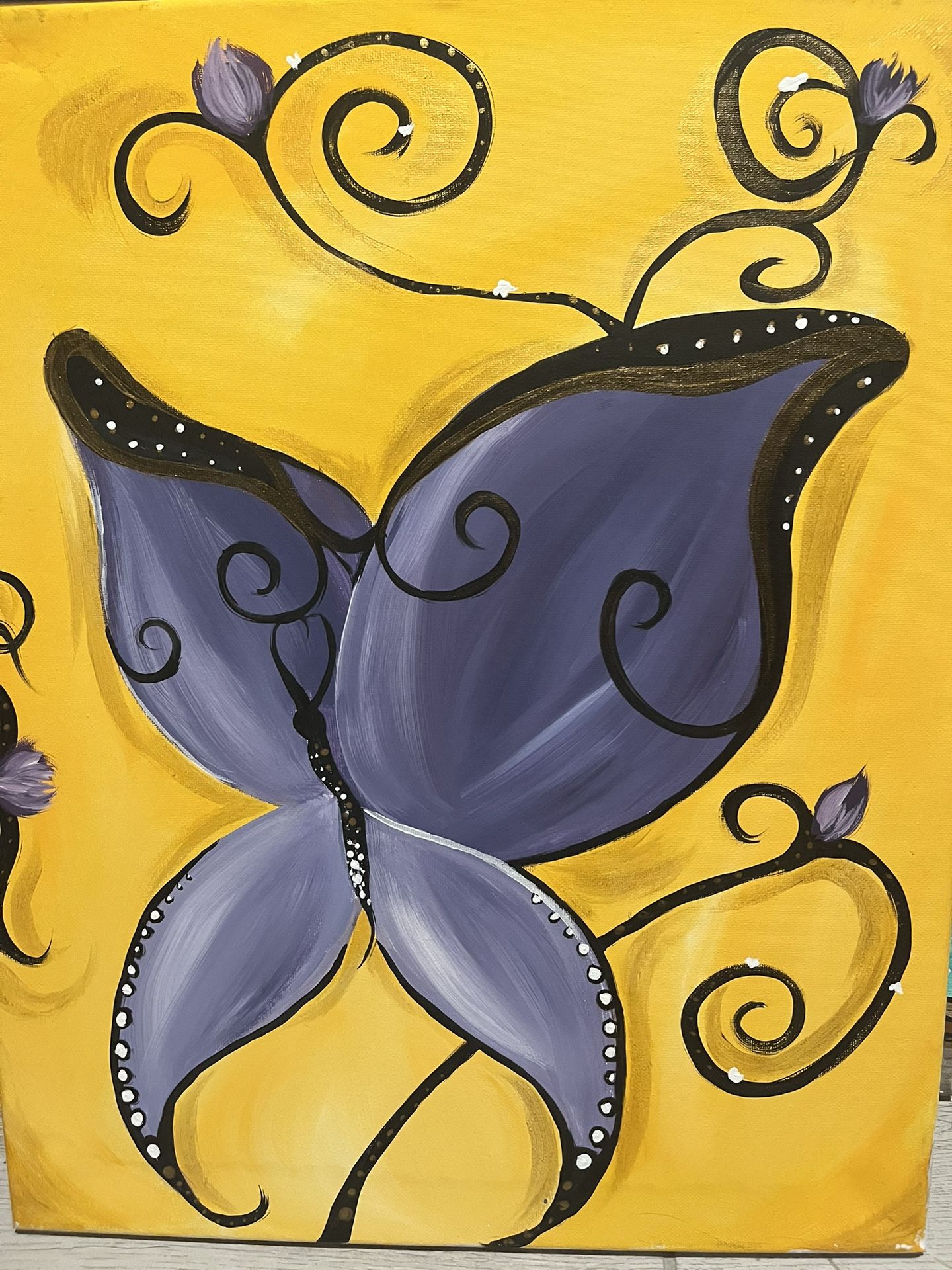 Purple Butterfly 