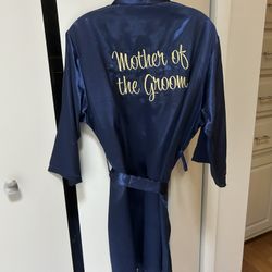 Mother Of The Groom Robe And Tee Shirt