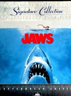 Jaws LaserDisc Criterion Collection Rare 