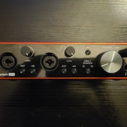Focusrite Scarlett 2i2 3rd Gen. 2-Channel USB Audio Interface 