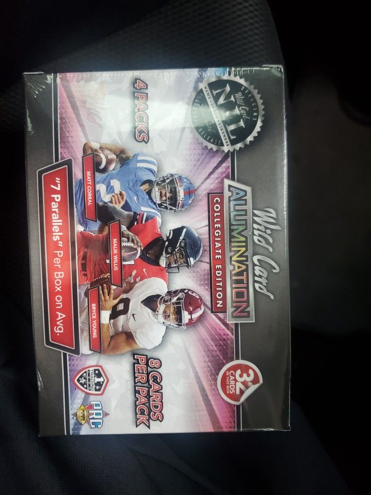 2021 Wild Card "ALUMINATION" Collegiate Edition NIL Blaster Box, Factory Sealed