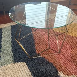 West Elm Circular Coffee Table 