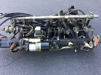 Jaguar XJ-6 Intake Manifold And Throttle Body