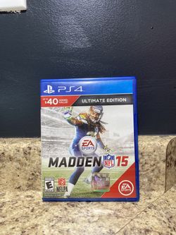 Madden NFL 15 -- Ultimate Edition (Sony PlayStation 4, 2014) WORKS