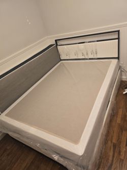 NEW Box Spring Mattress Base: Full 9" H