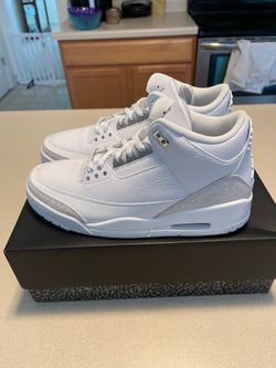 Jordan Retro 3s pure white