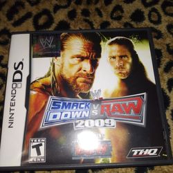 Nintendo DS 2009 Smackdown Vs Raw 