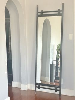 Black Article  “Beau” Floor Mirror