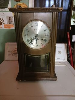 Vintage Centurion Wooden Wall Clock