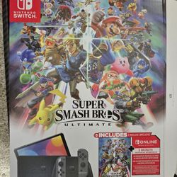 Nintendo switch Oled Smash Bros Bundle