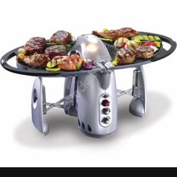 Thane Q Portable Propane Outdoor Tailgate BBQ Camping Grill Qbbq2003 Rocket