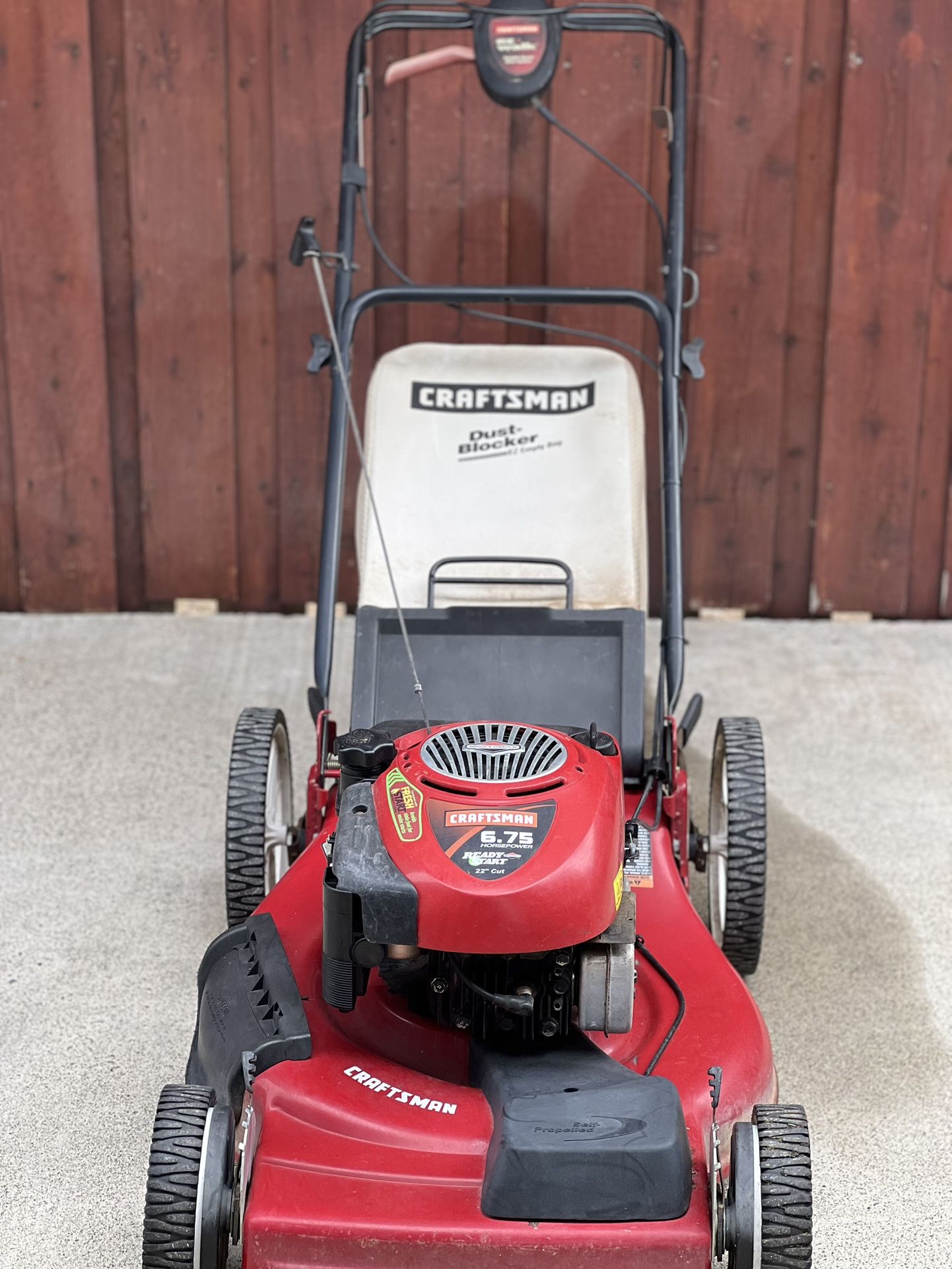 Craftman 6.75 Self Propelled Lawn Mower