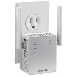 NETGEAR Wi-Fi Range Extender EX3700 - Coverage Up to 1000 Sq Ft and 15 Devices with AC750 Dual Band Wireless Signal Booster & Repeater (Up to 750Mbps 