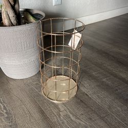 Long Rose Gold Organizer Holder