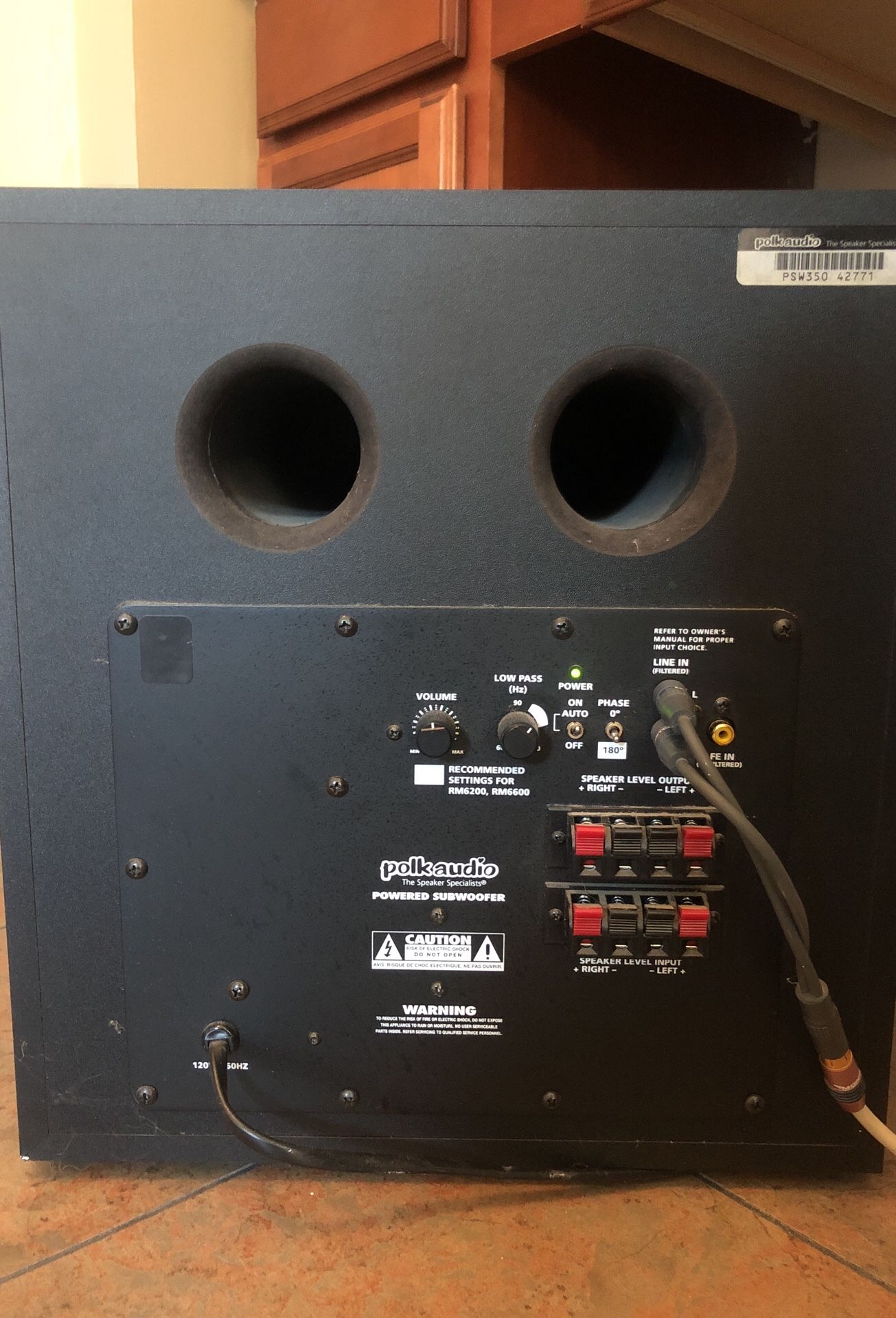 Polk Audio PSW350 10” Powered Subwoofer